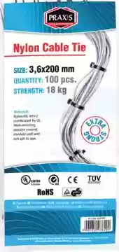 VEZICA PVC 200 x 3.6 mm 100kom, , 936200