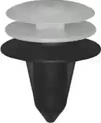 ZABICA  BMW PVC CRNO BELA ORIGINAL, 51438225567,  