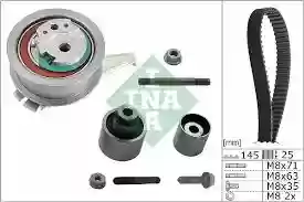 ZUPČASTI KAIS SA SPANERIMA 2.0tdi CUAA INA 145 ZUBA, 04L198119F, 530075910