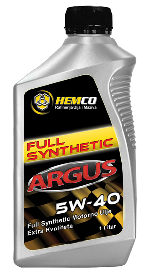 MOTORNO ULJE HEMCO 5W40 ARGUS 1 LIT - ULJ686 -  - 
