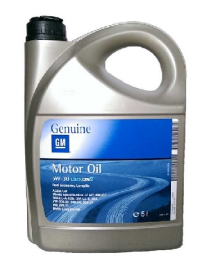 MOTORNO ULJE OPEL (GM) 5W30 DEXOS 2 5 LITRA - 1942003 - 1942003 - ULJE GM