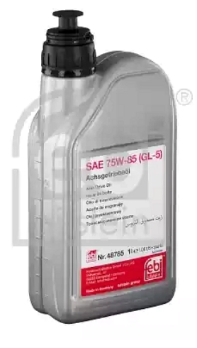 ULJE ZA MANUELNI MENJAČ 75W85 GL-5 žuto  FEBI - 48785 - G052145A1 - 48785